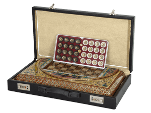 تخته نرد و شطرنج خاتم و مینیاتور